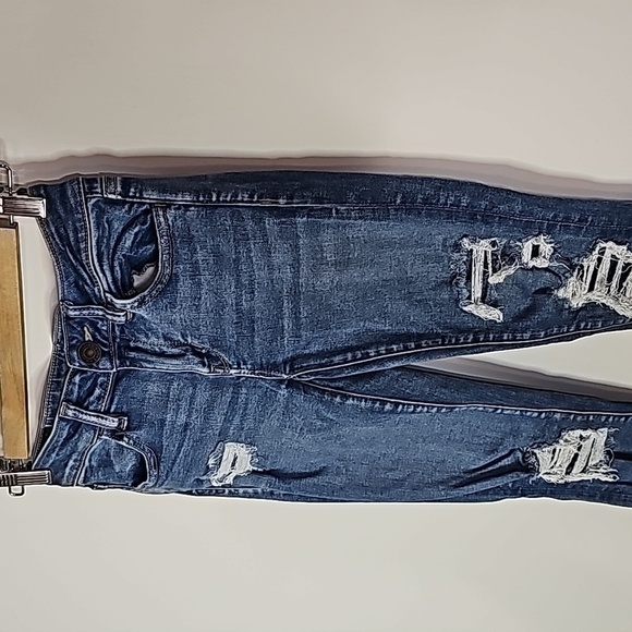 AMERICAN Eagle next level stretch size 0 jeggings - Picture 2 of 8